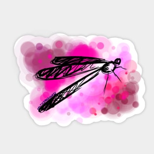 Lesbian Pride Dragonfly Sticker